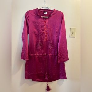 Artizara - Fushia modest tunic, Medium